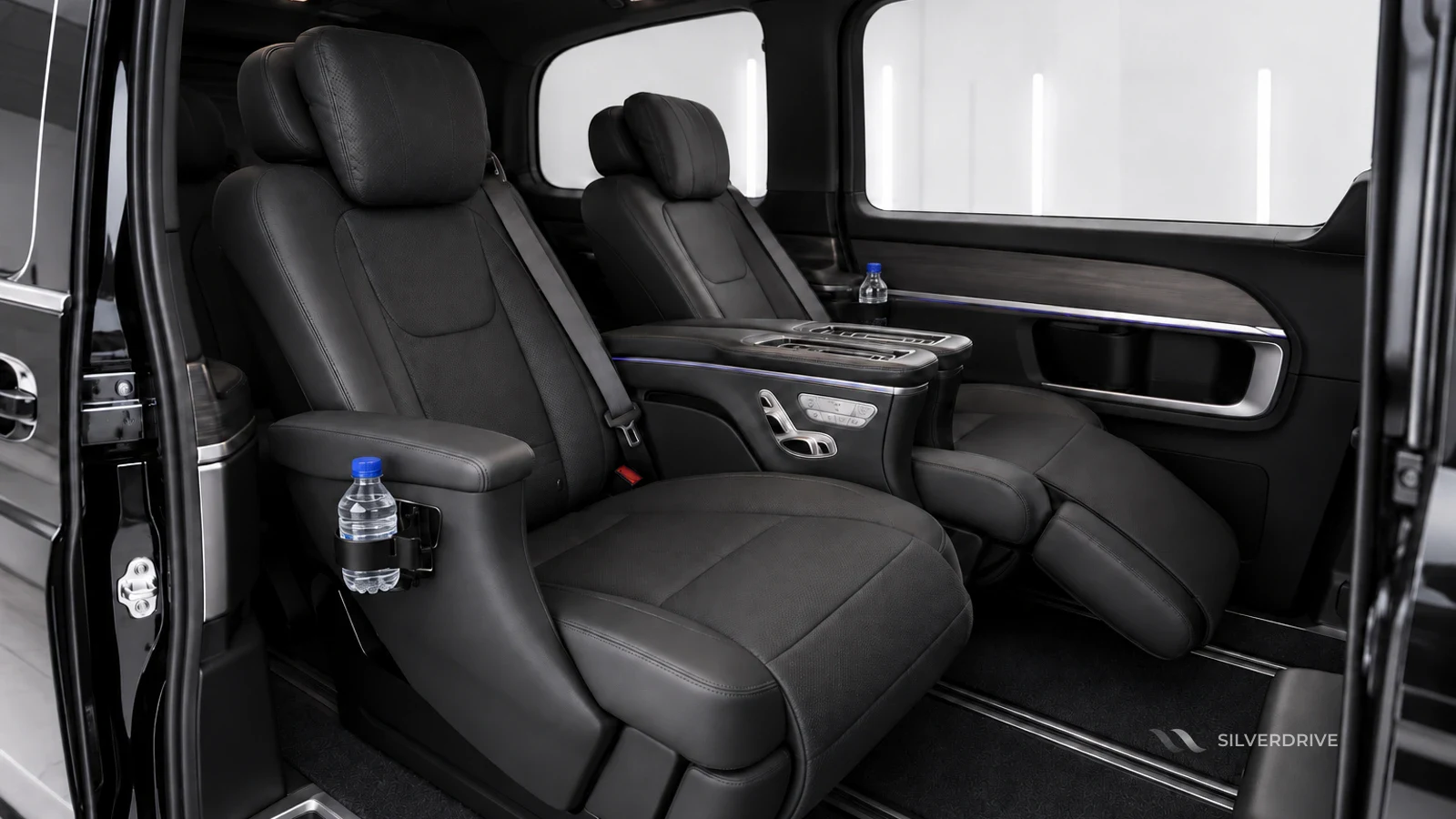 Interior of the Mercedes EQV Massage Seats (5 seats)