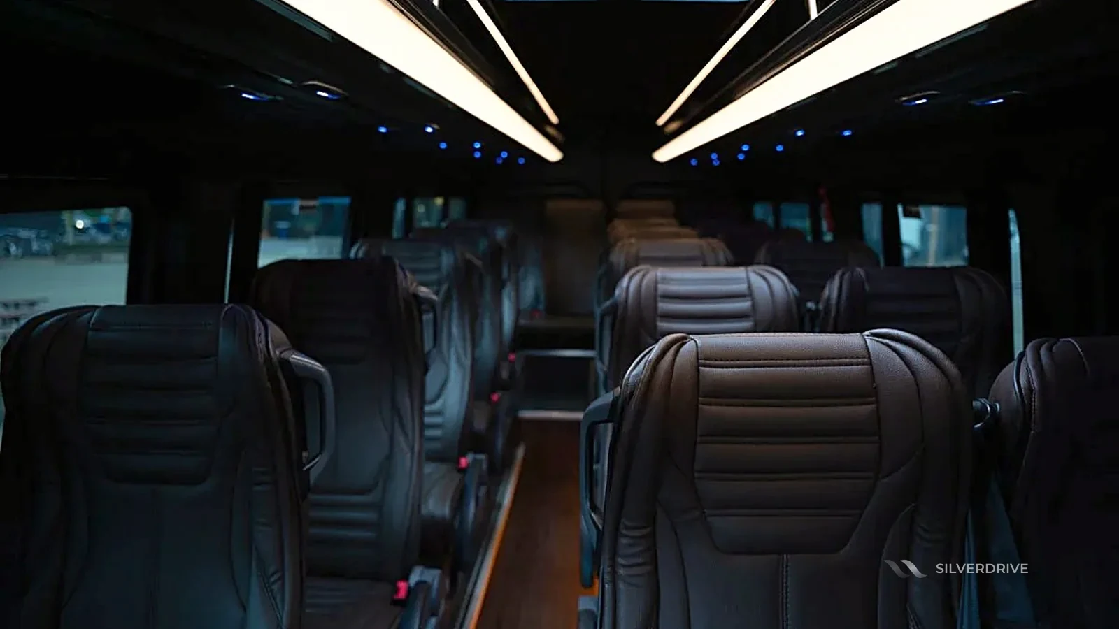 Interior of the Mercedes Sprinter 28/30