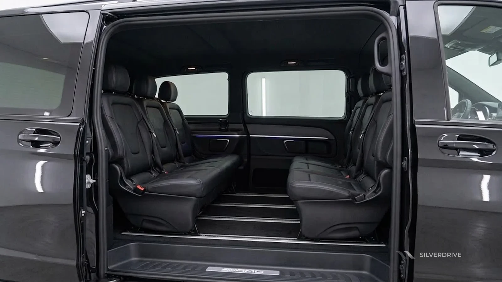 Interior of the Mercedes V-Class