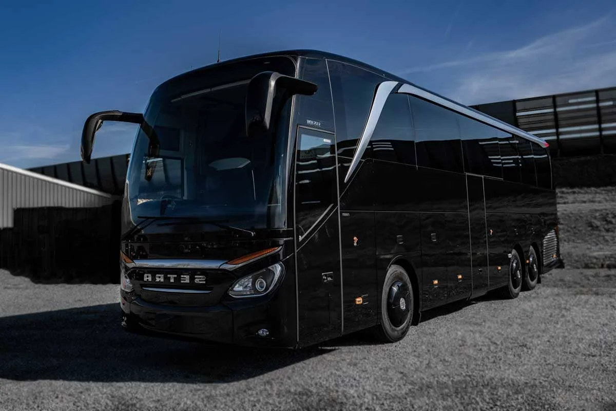 vip group transfers with setra bus for luxury transport chauffeur service amsterdam