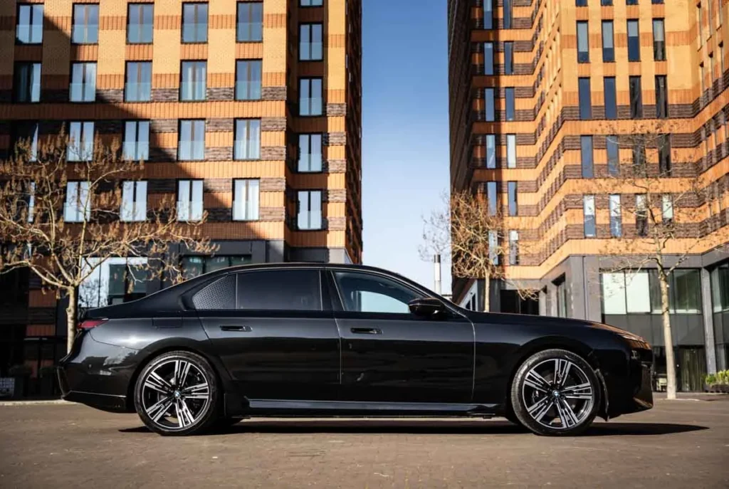 If you want to travel smarter, cleaner, and more comfortably, let us know when you book. Ask for the BMW i7 — and experience the future of chauffeur-driven business travel.